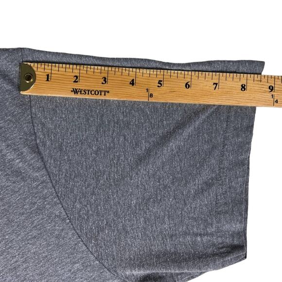 Men's Canada Tee Shirt 2XL Crew Neck Short Sleeve Gray Grey Size 2XL - Picture 8 of 9